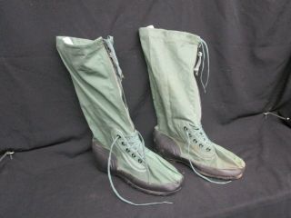 Vintage Extreme Cold Weather N - 1b Mukluk Boots Sz Large U.  S.  Military Gi