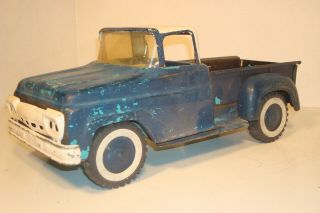 Vintage Tonka 1961 Stepside Blue Pickup Truck 22 Parts Restore,  Custom Project