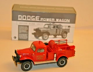First Gear Collectible Dodge Power Wagon Brush Fire Unit 1:30 Scale