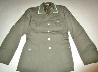 Vintage East German Military Army Officer Coat Uniform Jacket Nva G44