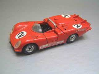 Politoys M24 Alfa Romeo 33 Le Mans 1/43 scale made in Italy 2