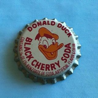 Donald Duck - - - Black Cherry Soda - - - Soda Bottle Caps