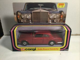 Corgi 279 Rolls Royce Corniche True Within Its Box