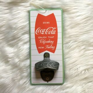 Coca Cola Bottle Opener Wall Mount Nostalgic Wall Art Glass Bottle Opener Coke
