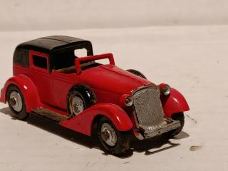 Vintage Tootsietoy U.  S.  A.  Car,  No.  0616 Graham 6 Wheel Town Car,  Die Cast