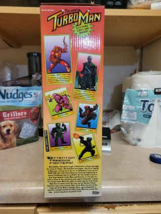 Talking Turbo Man Action Figure Funko 13.  5” Walmart Exclusive 2021 2