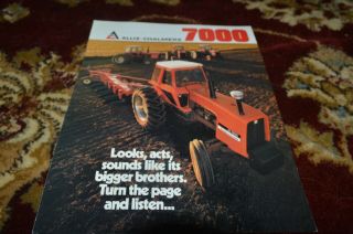 Allis Chalmers 7000 Tractor Brochure Fcca