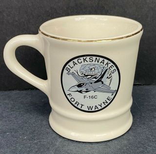 Us Air Force 163rd Fighter " Black Snakes " Squadron Named Coffee Cup