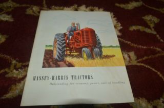 Massey Harris Tractor Buyers Guide For 1946 Brochure Fcca