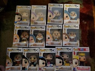 Vaulted Snow White,  Seven Dwarfs And Wicked Queen,  Ht,  Toys R Us And A Chase