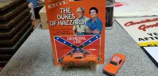 Vintage 1981 Ertl Dukes Of Hazzard 1:64 Charger In Package,  Loose Car Too