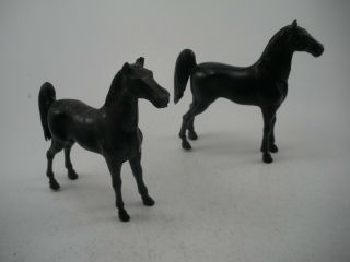 Vintage Tonka Plastic Horses D3