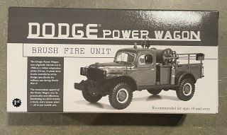 First Gear Collectible Dodge Power Wagon Brush Fire Unit 1:30 Scale - Nib