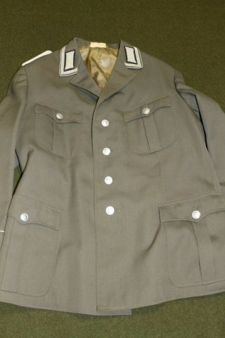 Vintage East German Army Officer Dress Uniform Jacket,  Pants &suspenders