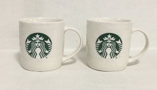 Starbucks Coffee Cup Mug White 12 Ounce