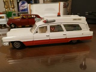 Dinky Toys 288 Superior Cadillac Ambulance Diecast With Stretcher