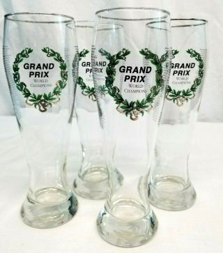 Formula 1 Grand Prix World Champion Beer Glasses