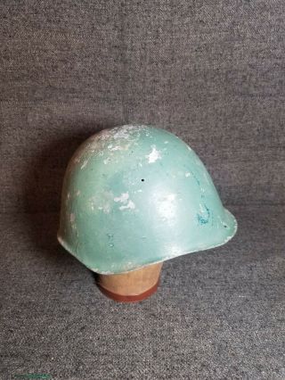 Iraqi Army Steel Helmet Polish Origin From The Crossed Saber Iran Iraq Memorial