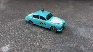 Matchbox Lesney Models Jaguar 3.  4 Litre Police Car Code 3