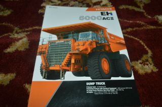 Hitachi 5000 Acii Rock Truck Brochure Fcca