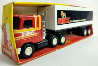 Vintage Buddy L Mack Big Rig 1979 10.  25 " Long Box
