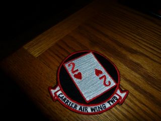 Us Navy Patch Carrier Air Wing Two Naval Air Station Lemoore Uss Carl Vinson