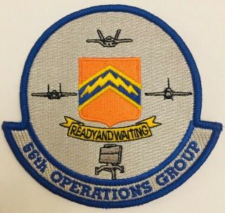 Usaf Air Force Military Patch 56 Og Operations Group Gaggle