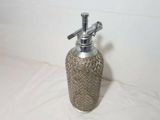 Sparklets Makers London Glass Bottle Soda Siphon Dispenser Syphon Vintage Bar
