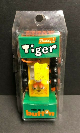Vintage Ultra Rare Buddy L Buttons Tiger 4101 In Factory Packaging