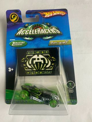 Hot Wheels 2006 2nd Generation Acceleracers Racing Drones Rat - Ified