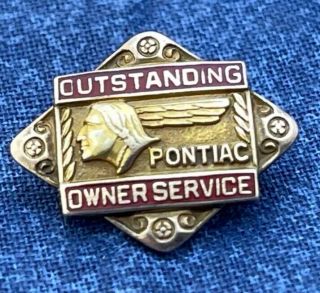 Vintage 10k Pontiac 10k 7up 14k Texaco Service Award Pins