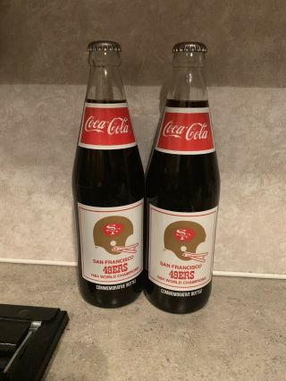 2.  San Francisco 49ers Coca Cola Bottle 1984