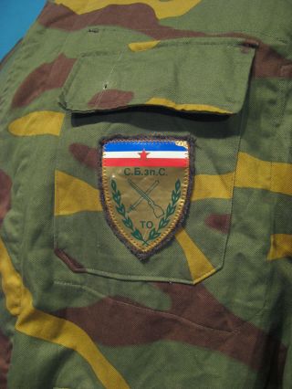 Serbia Republika Srpska Balkan War Camouflage Tunic Uniform