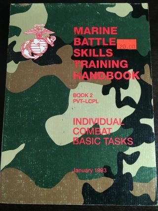 Marine Battle Skills Training Handbook Book 3