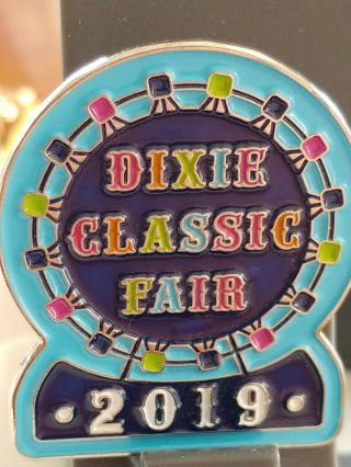 Defunct - Dixie Classic Fair Winston Salem Nc Souvenir Vendor Lapel Pin 2019