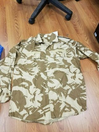 Military Romanian Shirt Camouflage Summer M90r Size Med