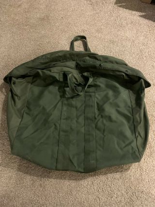 Usaf Military A - 3 Aircraft Pilot Flyers Kit Bag,  Nylon,  Olive Green