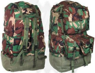 Military Surplus Mounted Crewman Back Pack Equipment Bag Compartmented Mcceb