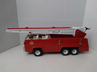 Vintage Tonka Red Fire Truck With Retractable Ladder 13200 Metal