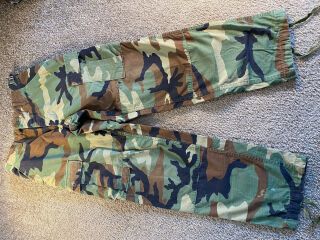 (031129) Us M81 Woodland Bdu Tousers/pants Small Short Hot Weather Propper