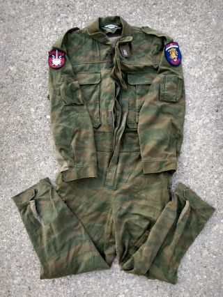 XL Arkans Tigers SDG Serbian Volunteer Guard Green Tiger Coverall Yugoslavia JNA 6
