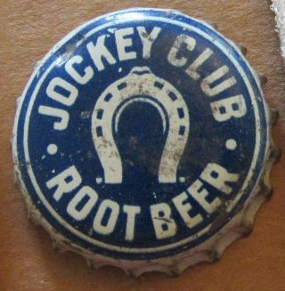 " Jockey Club Root Beer " Cork Bottle Cap