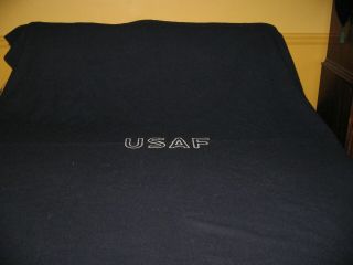 Vintage Military United States Air Force Wool Blanket 1950 