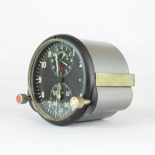 Clock AChS - 1 Military AirForce Aircraft Cockpit Sensor Plane Soviet Russian USSR 2
