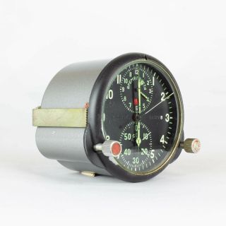 Clock AChS - 1 Military AirForce Aircraft Cockpit Sensor Plane Soviet Russian USSR 3
