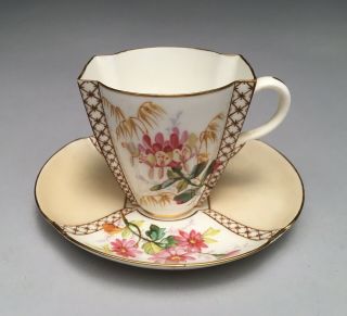 Vintage Brownfield’s China Wright Tyndale & Van Roden Teacup And Saucer