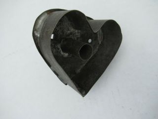 Vintage Cookie Cutter Mold - Heart Shaped