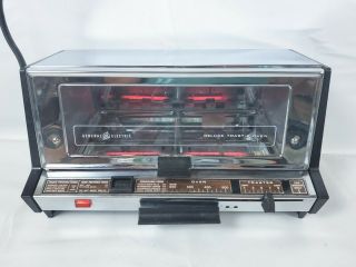 Vintage Ge General Electric Toaster Oven Toast - R - Oven A10t93b - Missing Tray