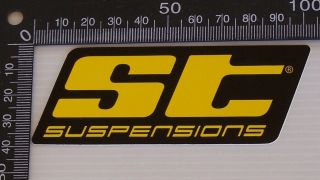 St Suspensions Racing Sponsor Souvenir Car Bumper Sticker Decal