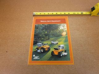 Ih International Harvester Cub Cadet Accessories Lawn Mower Sales Brochure